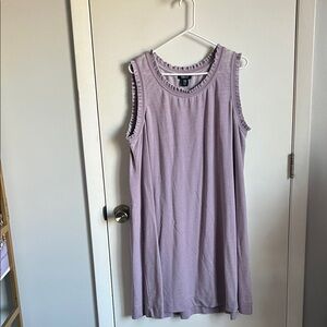 Gap Sleeveless Lavender Swing Dress